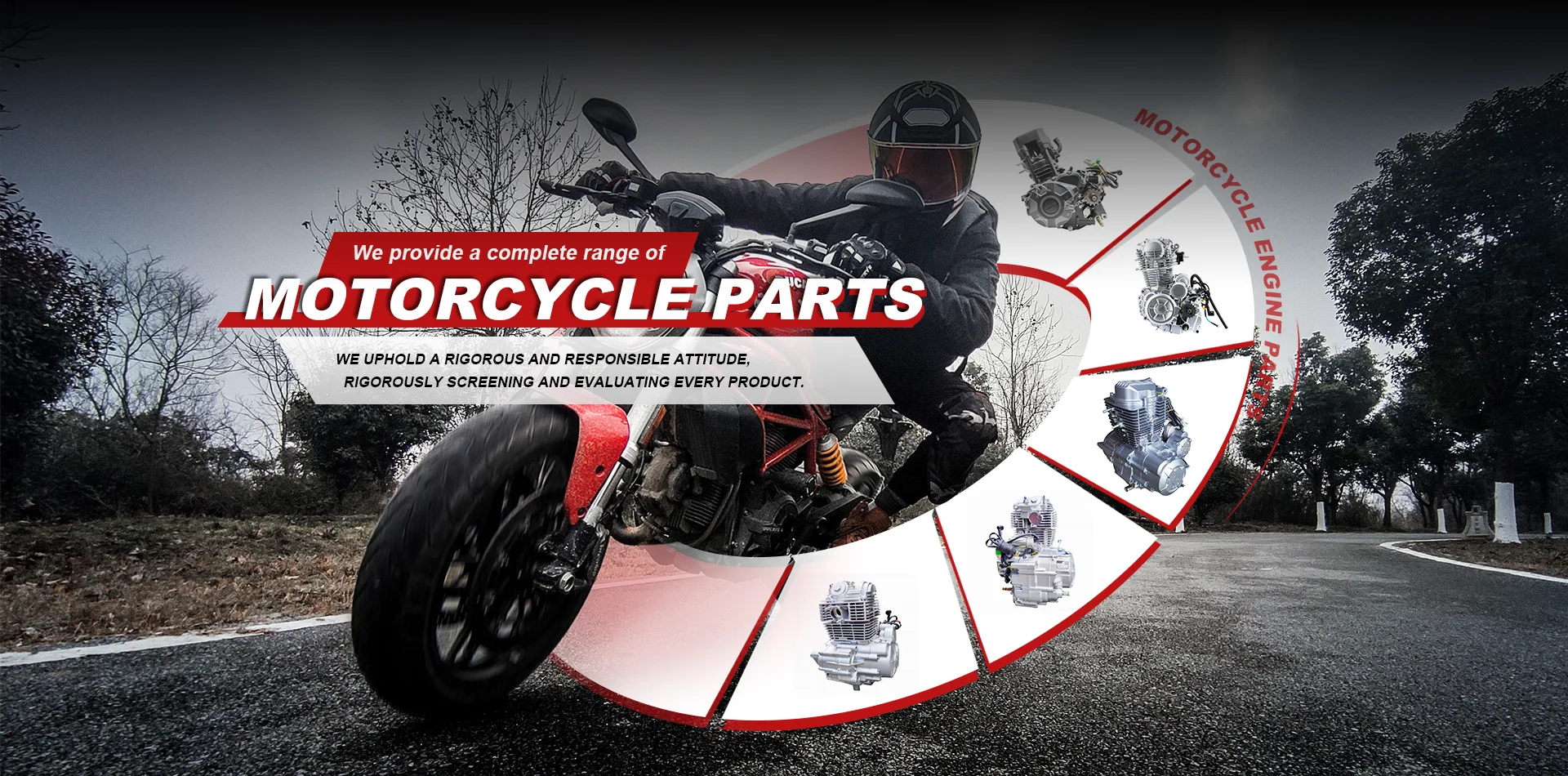 Suku Cadang Mesin Sepeda Motor Berkualitas Tinggi