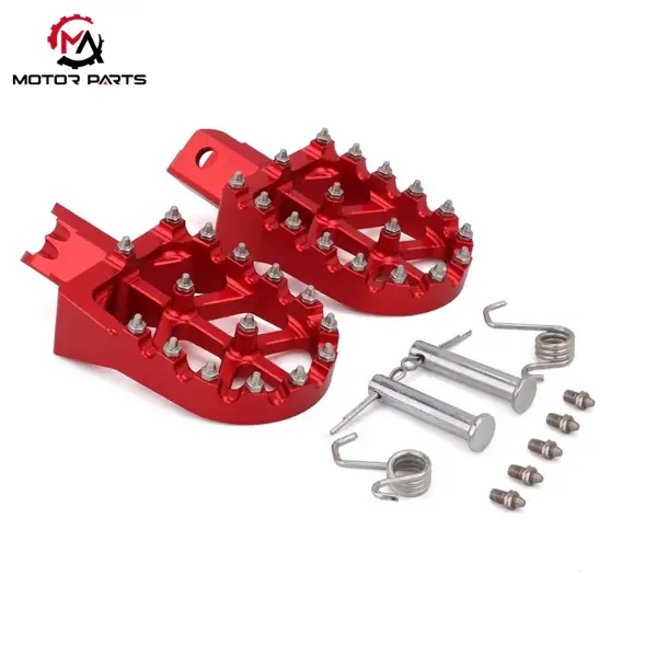 Pasak Kaki Aluminium CNC untuk Pijakan Kaki Sepeda Motor Trail Sur-Ron Light Bee CRF150F CRF230F