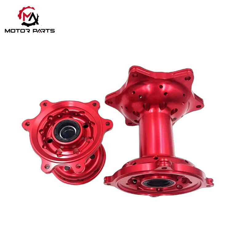 Set Hub Roda Depan & Belakang Aluminium CNC untuk Honda CRF250R CRF450R