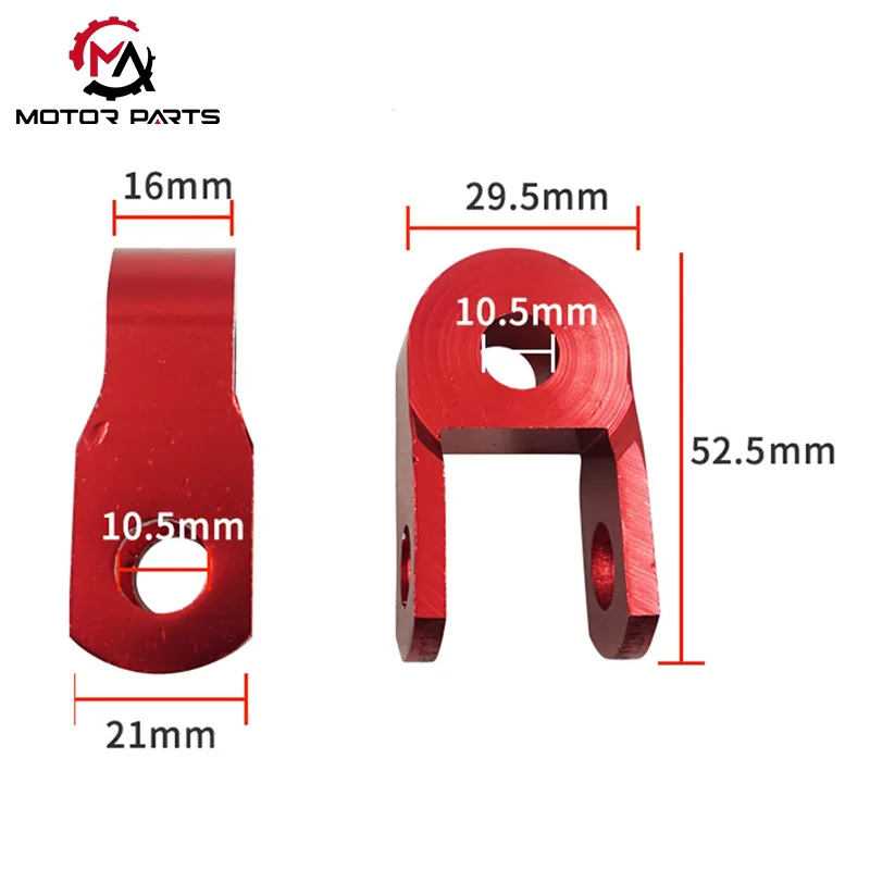 Penguat Shock Absorber Belakang Sepeda Motor CNC