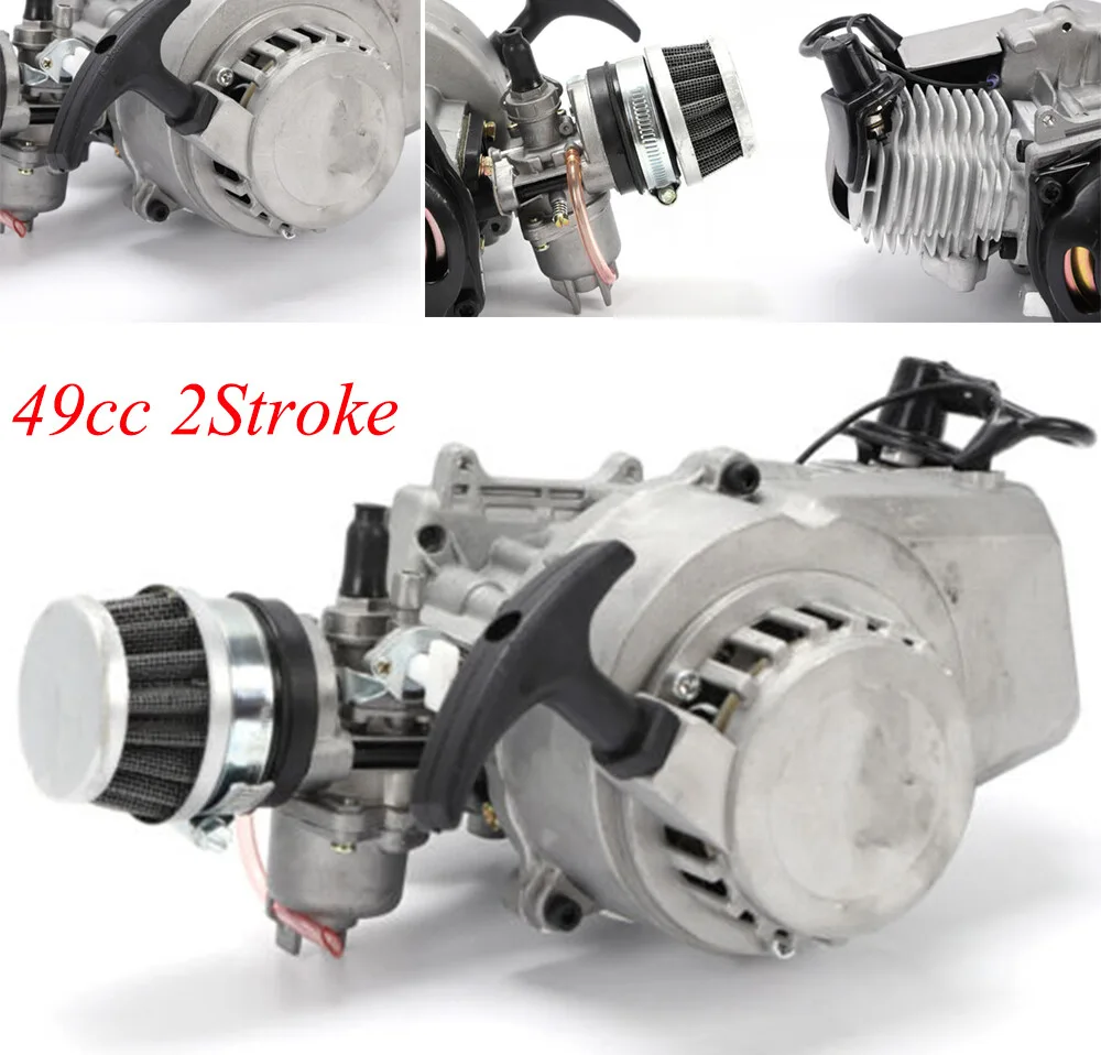 49cc 2 Stroke Engine Motor Kit Pull Start