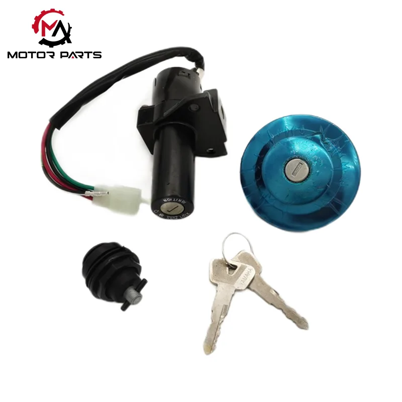 YAMAHA YBR125 TTR125 Saklar Pengapian Sepeda Motor Kunci Tutup Tangki Bahan Bakar